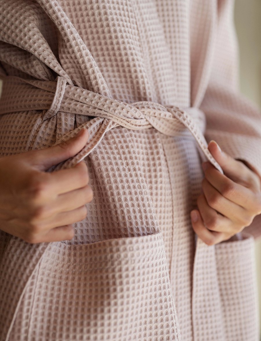 Høie of Scandinavia - Vega Bath robe - alltags-style - pink - 3