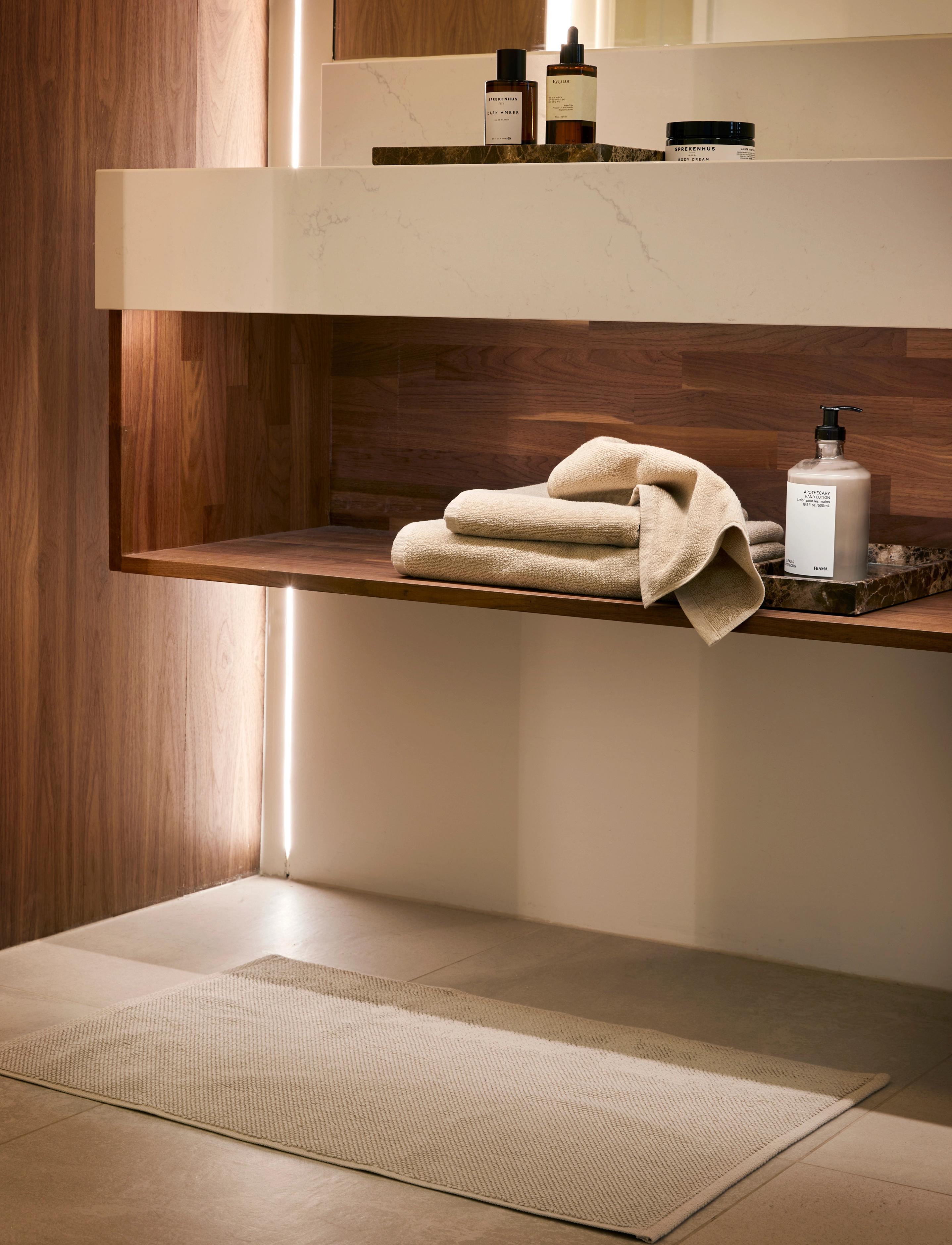 Høie of Scandinavia  - Everyday Bath Mat - laveste priser - ecru - 1