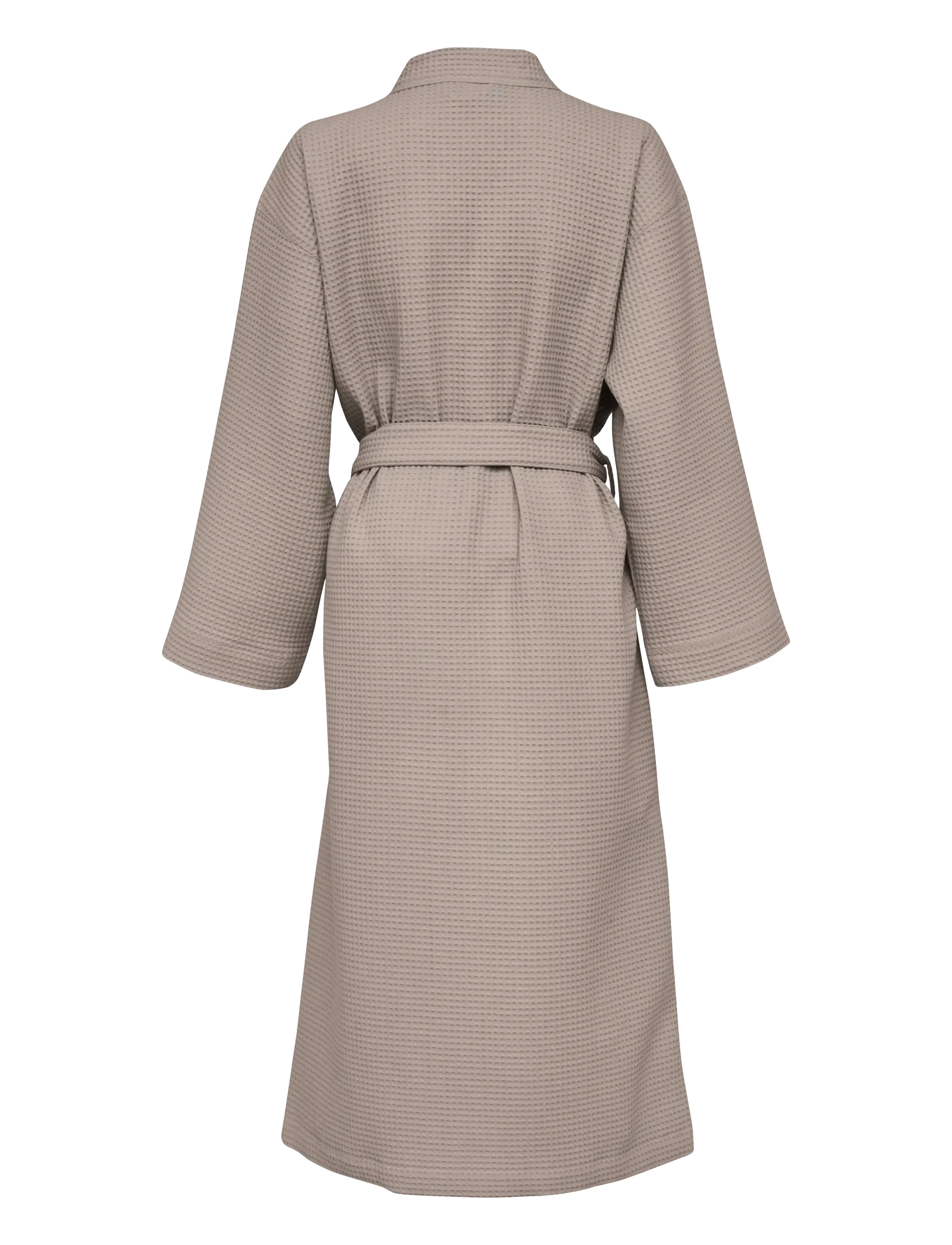 Høie of Scandinavia  - Vega waffle bath robe - beige - 2
