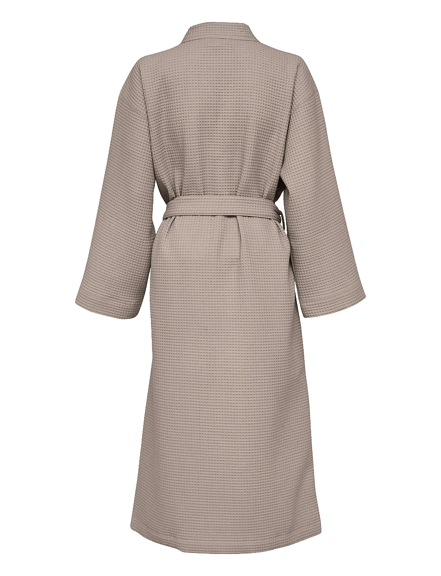 Høie of Scandinavia - Vega waffle bath robe - hverdags stil - beige - 2