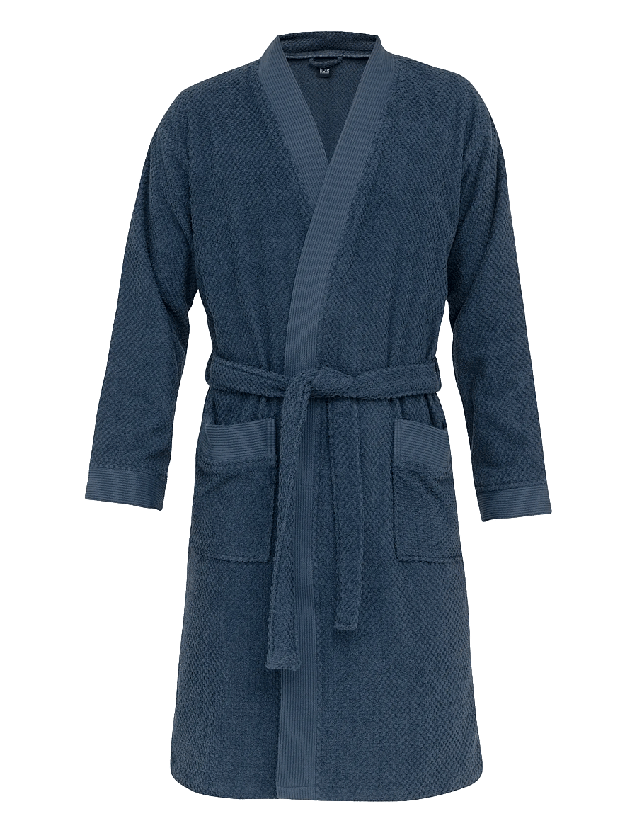 Høie of Scandinavia - Luno bath robe - hverdags stil - blue - 1