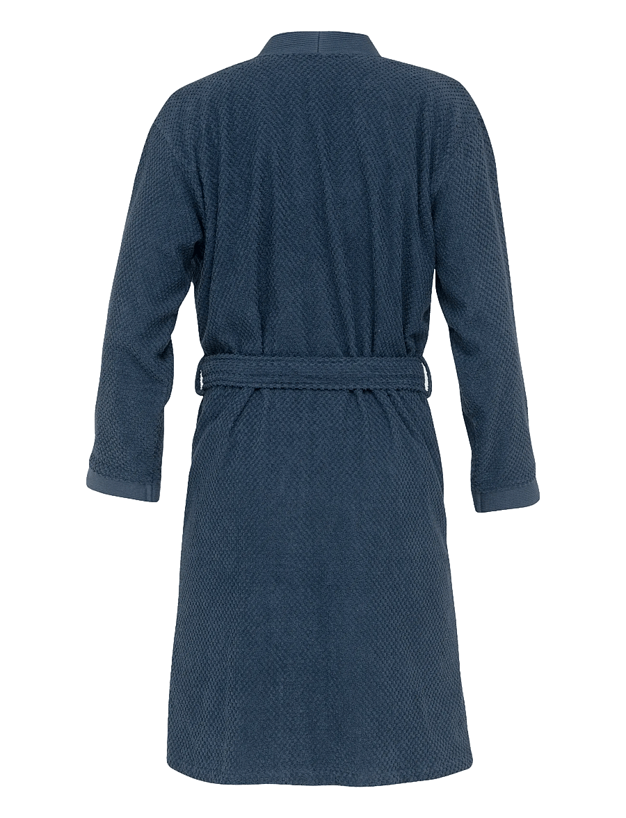 Høie of Scandinavia - Luno bath robe - hverdags stil - blue - 2