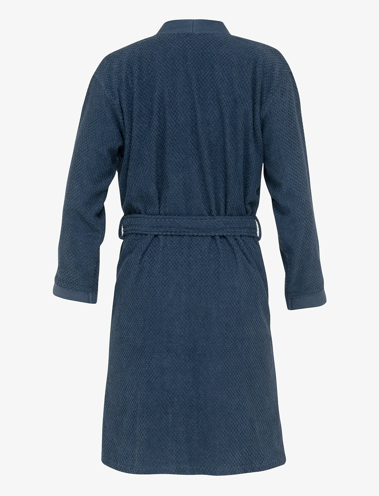 Høie of Scandinavia  - Luno bath robe - alltags-style - blue - 2