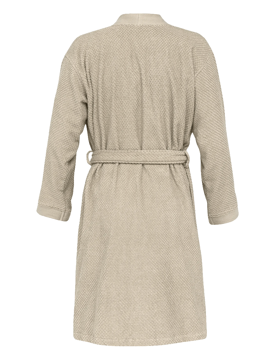 Høie of Scandinavia - Luno bath robe - alltags-style - beige - 2