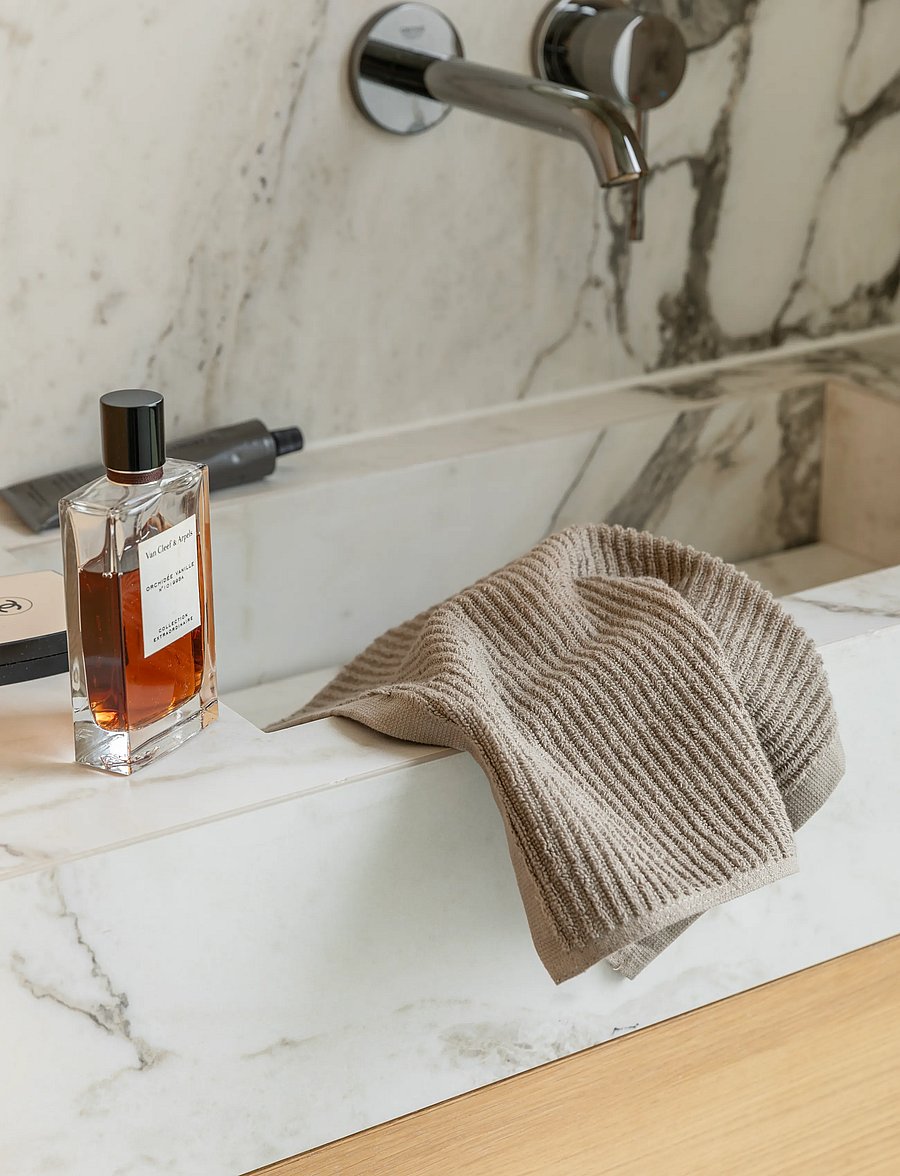 Høie of Scandinavia - Moment Wash Cloth - näorätikud - walnut - 0