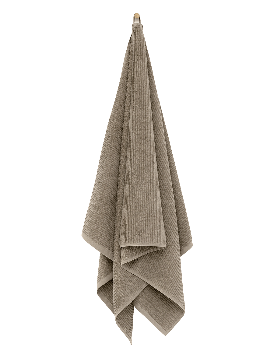Høie of Scandinavia - Moment badehåndkle valnøtt, 500 gsm - saunalinad - walnut - 1