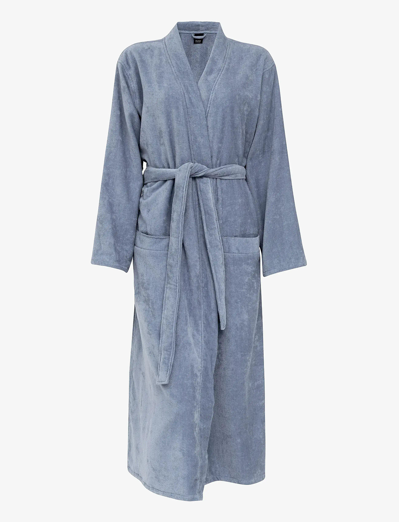 Høie of Scandinavia  - Gaia bath robe - alltags-style - denim blue - 1