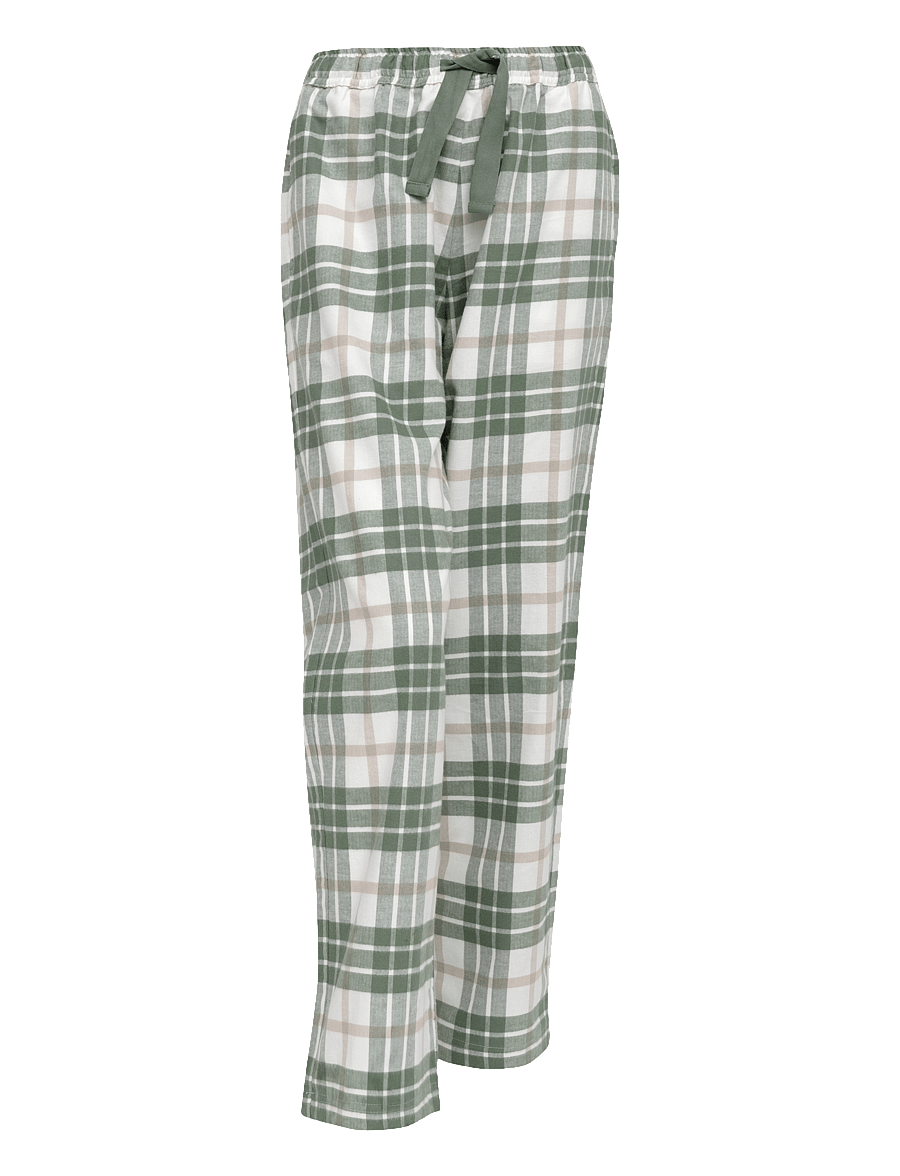 Høie of Scandinavia - Lukas Pyjamas trousers - pyjama pants - muted green - 1