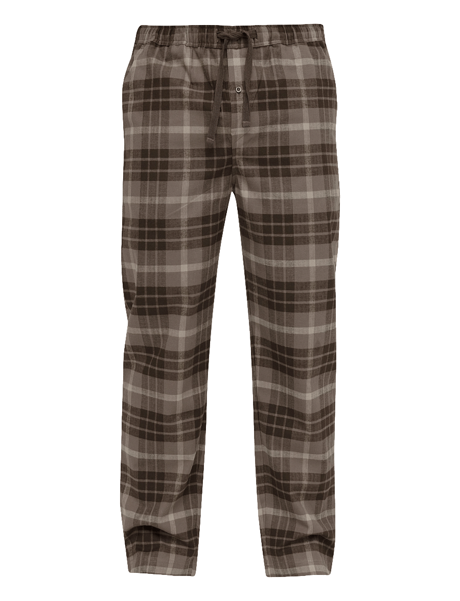 Høie of Scandinavia - Lukas Pyjamas trousers - pyjamasbyxor - chocolate brown - 1