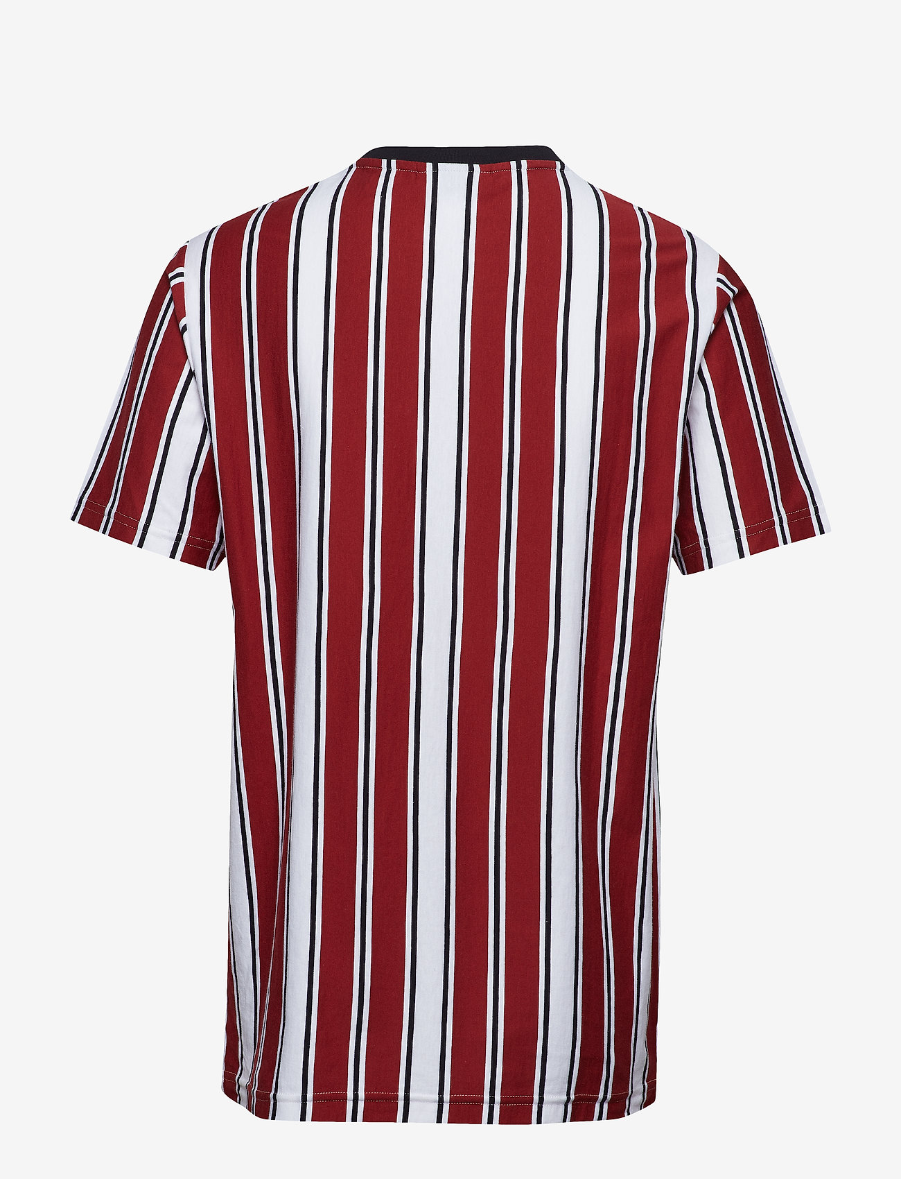 Hilfiger Collection - STRIPED CREST TEE, 9 - haute red / multi - 1