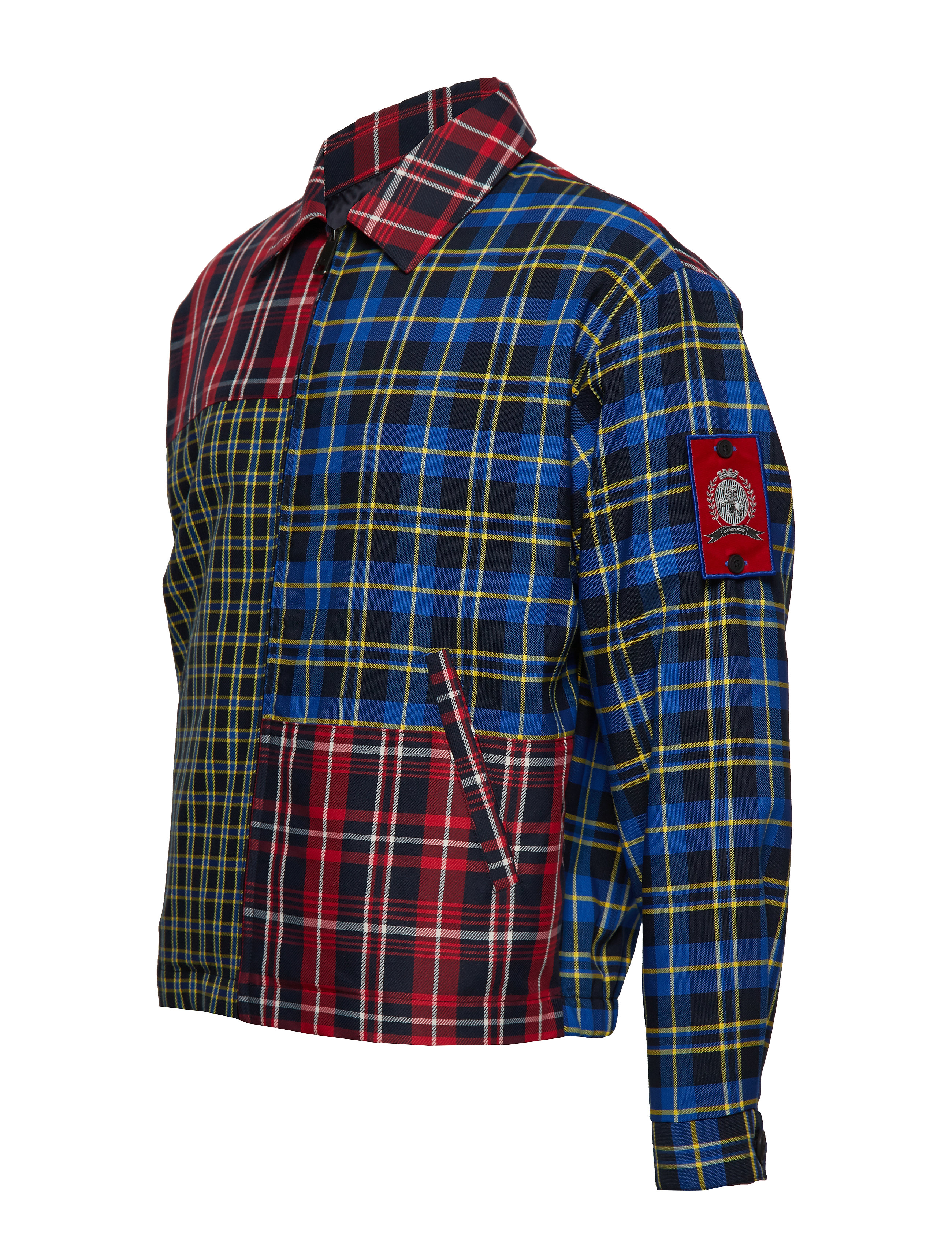 Hilfiger Collection - MULTI CHECK JACKET, - sky captain - 2