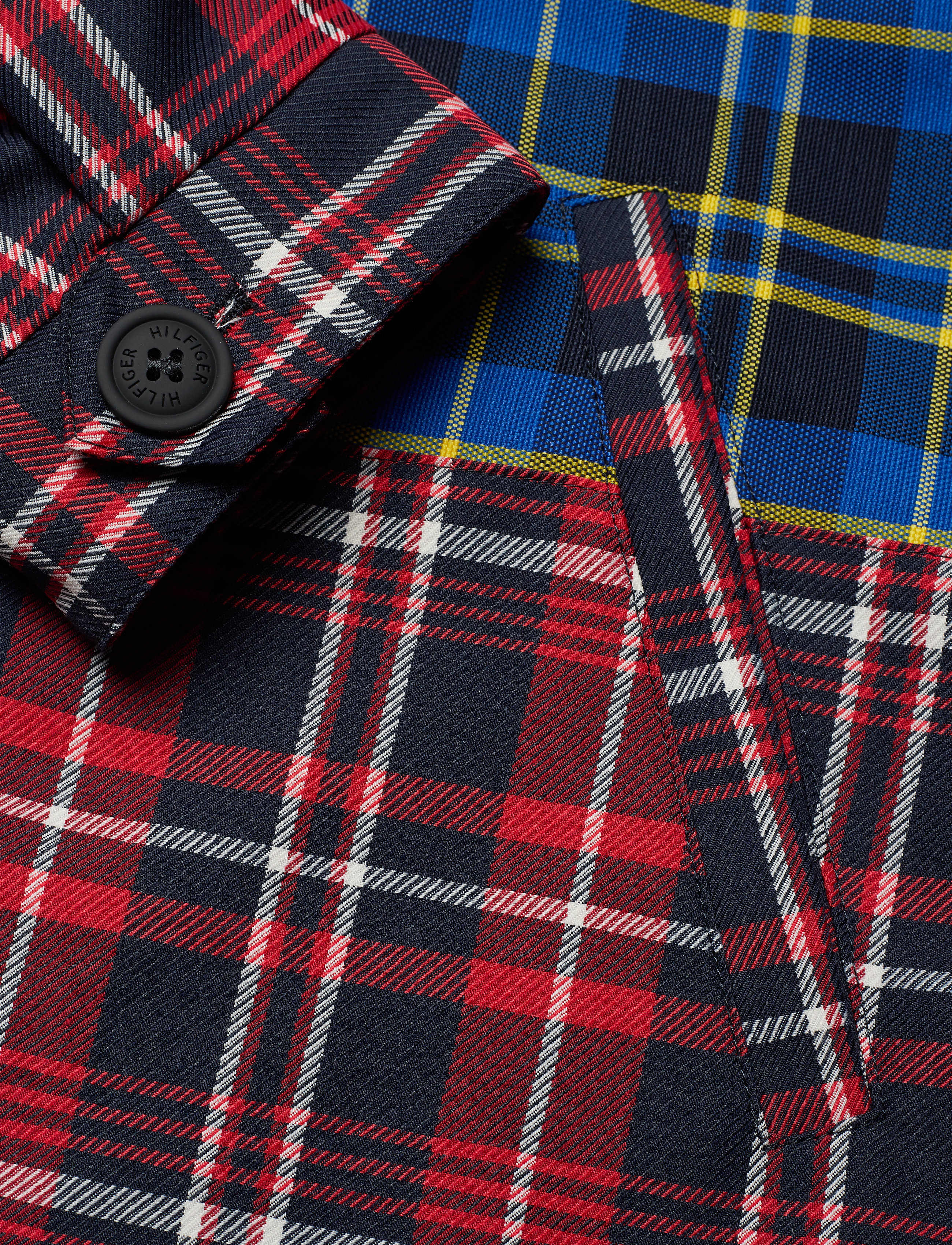 Hilfiger Collection - MULTI CHECK JACKET, - sky captain - 5