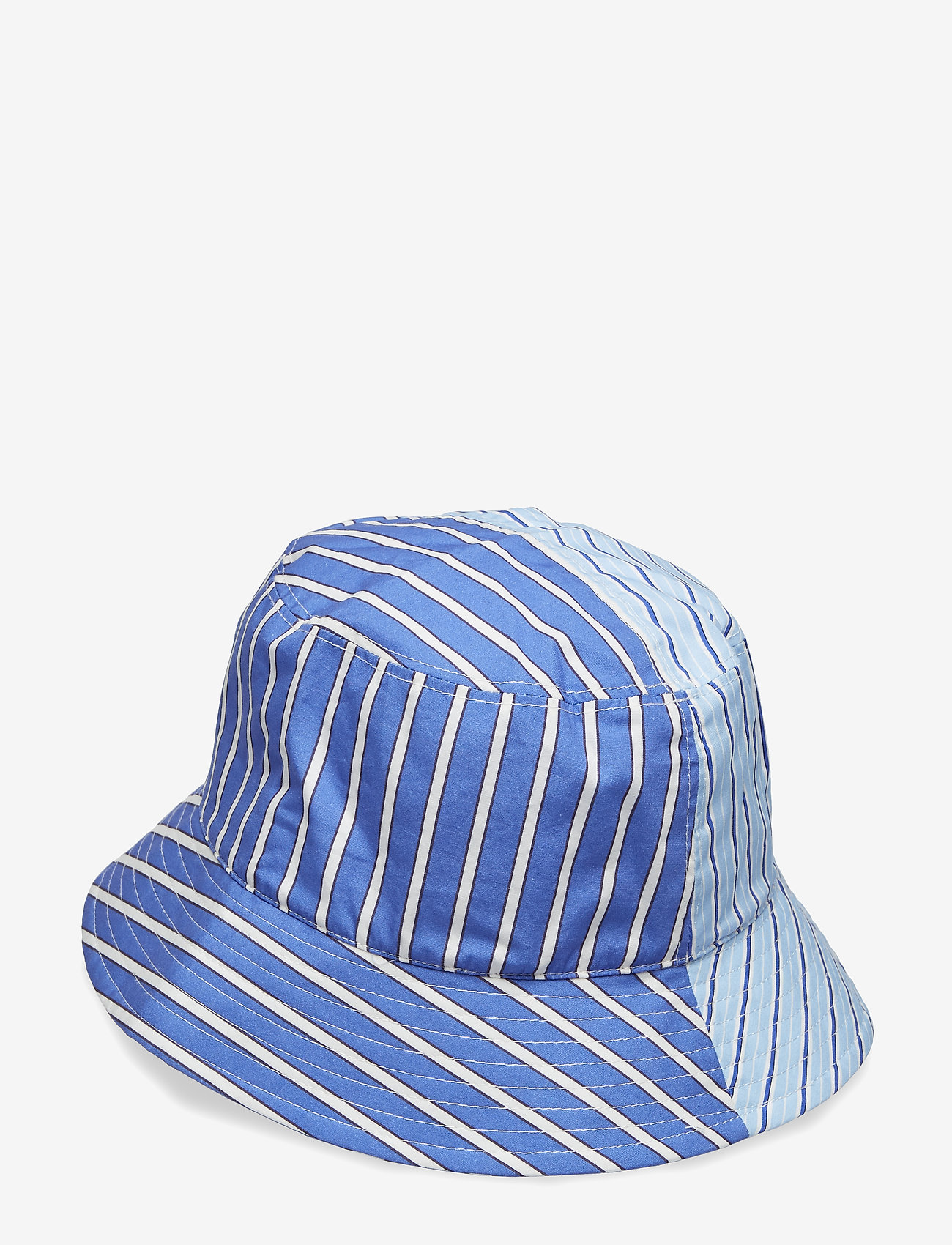 Hilfiger Collection - STRIPES BUCKET HAT, - blue stripes mix - 1