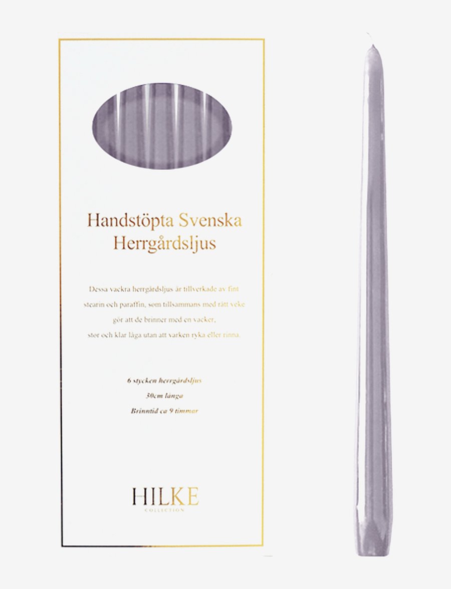 Hilke Collection - Mansion Candles 6pcs - pikad küünlad - blueberry - 0