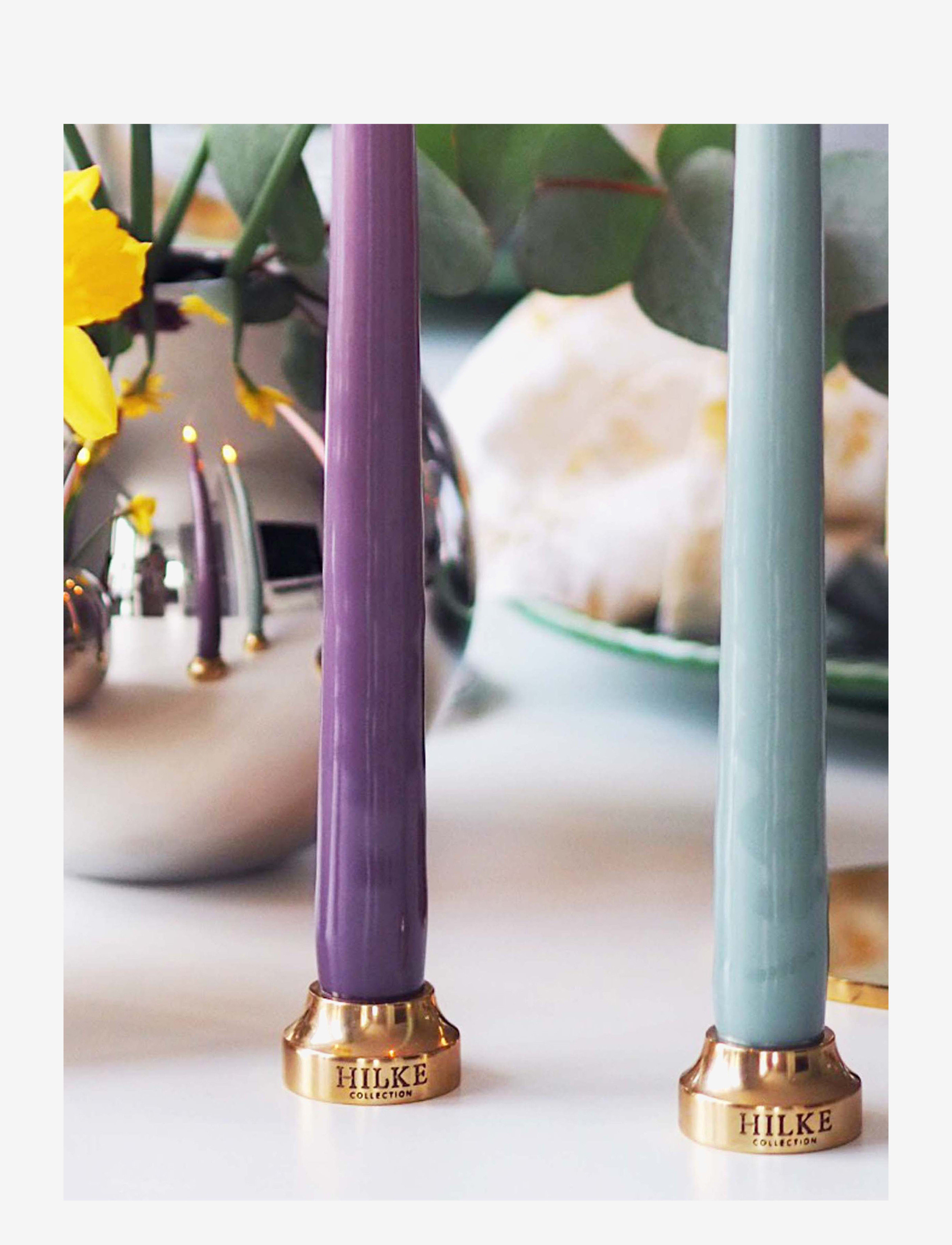 Hilke Collection - Herrgårdssljus 6-p - kronljus - blueberry - 2
