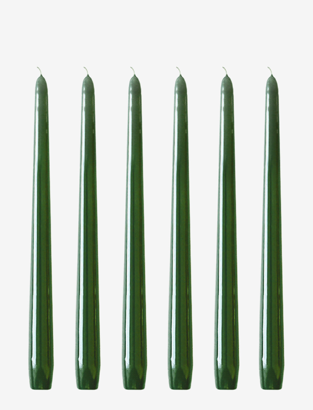 Hilke Collection - Mansion Candles 6pcs - aðventukerti - dark green - 1