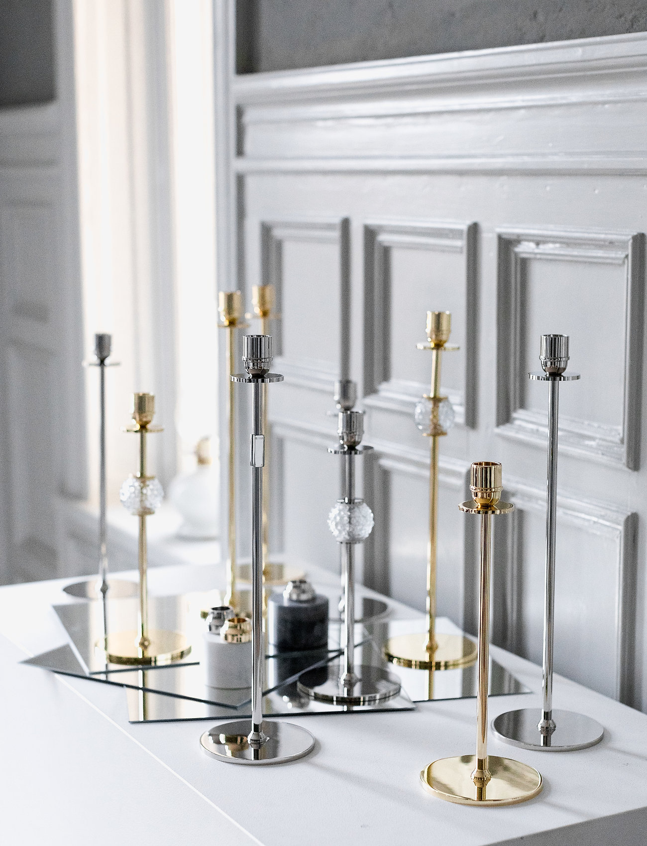 Hilke Collection - Ljusstake  Luce Del Sole - köp efter pris - brass - 4