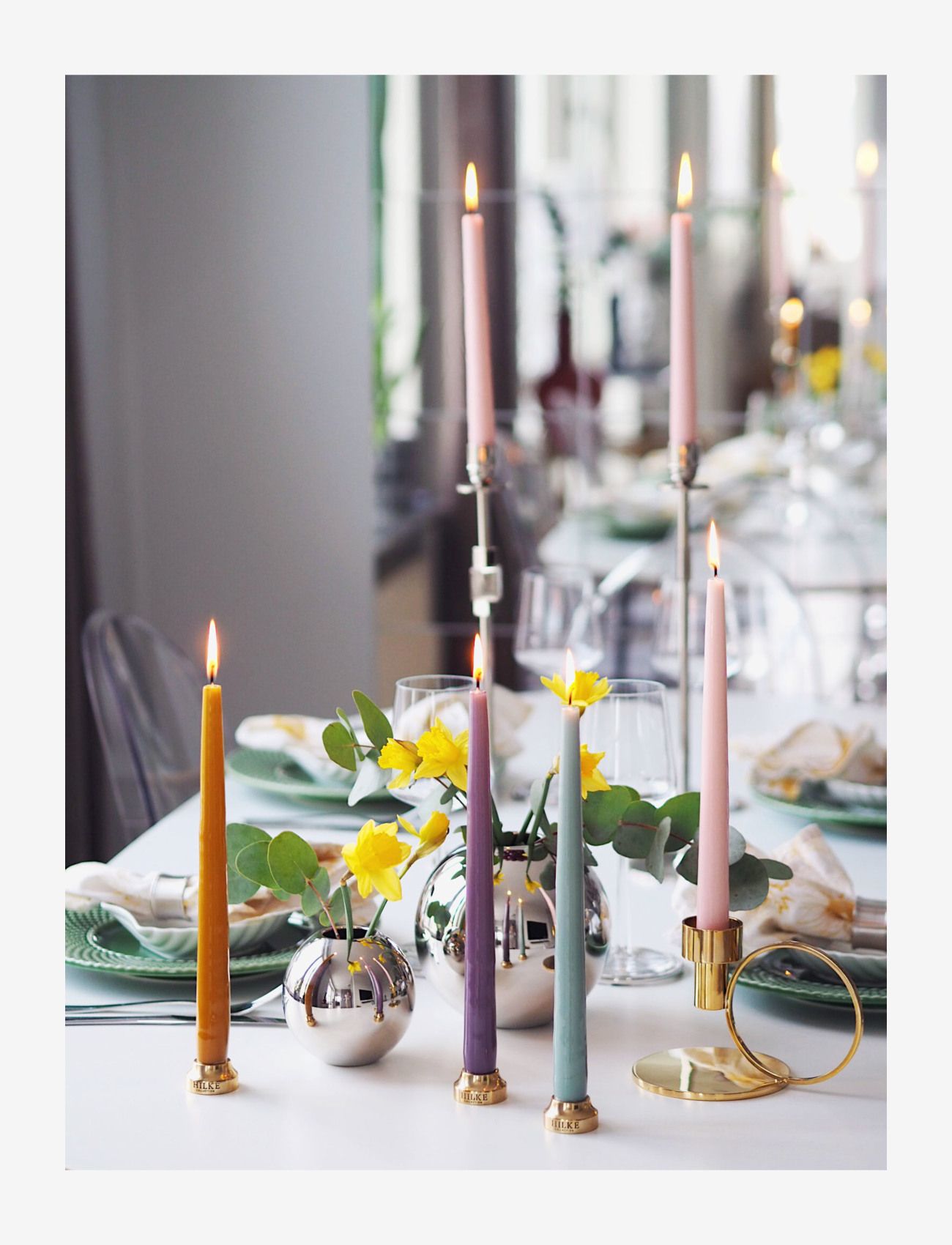 Hilke Collection - Candleholder Piccolo No.2 - kertastjakar - brass - 3