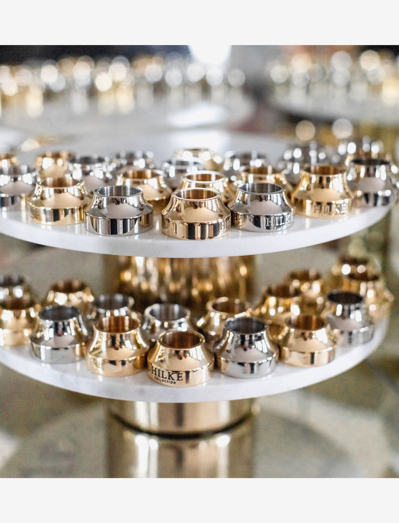 Hilke Collection - Candleholder Piccolo No.2 - kertastjakar - brass - 4