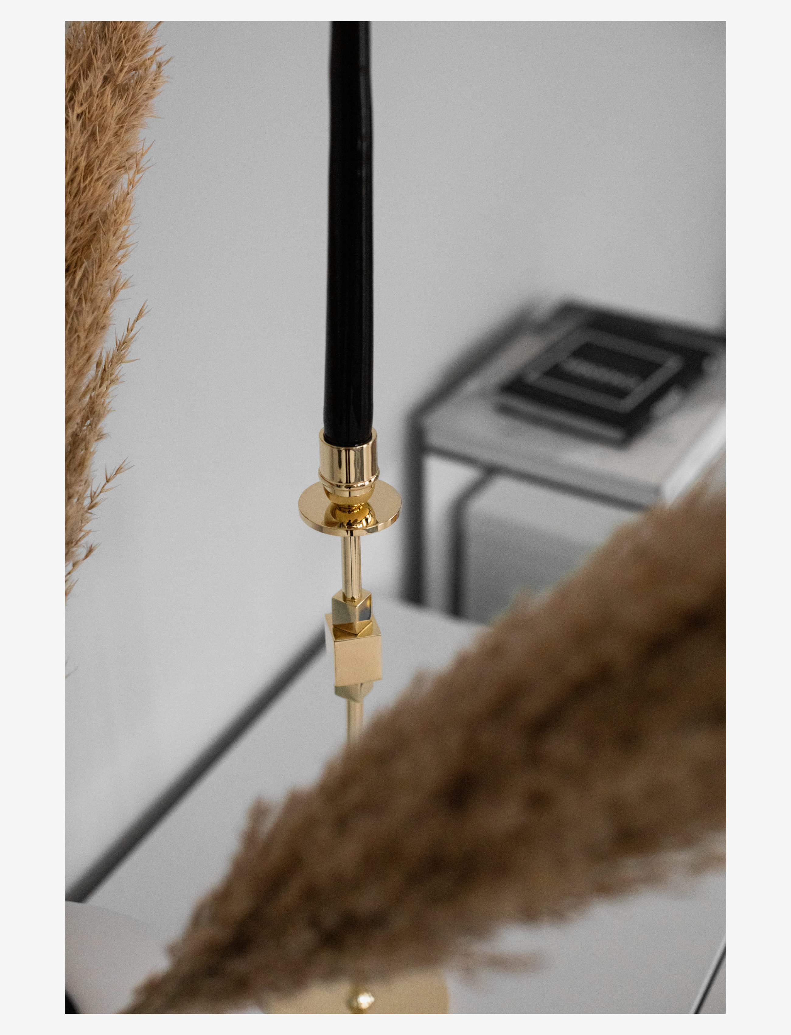 Hilke Collection - Candlestand Como - candlesticks - brass - 1