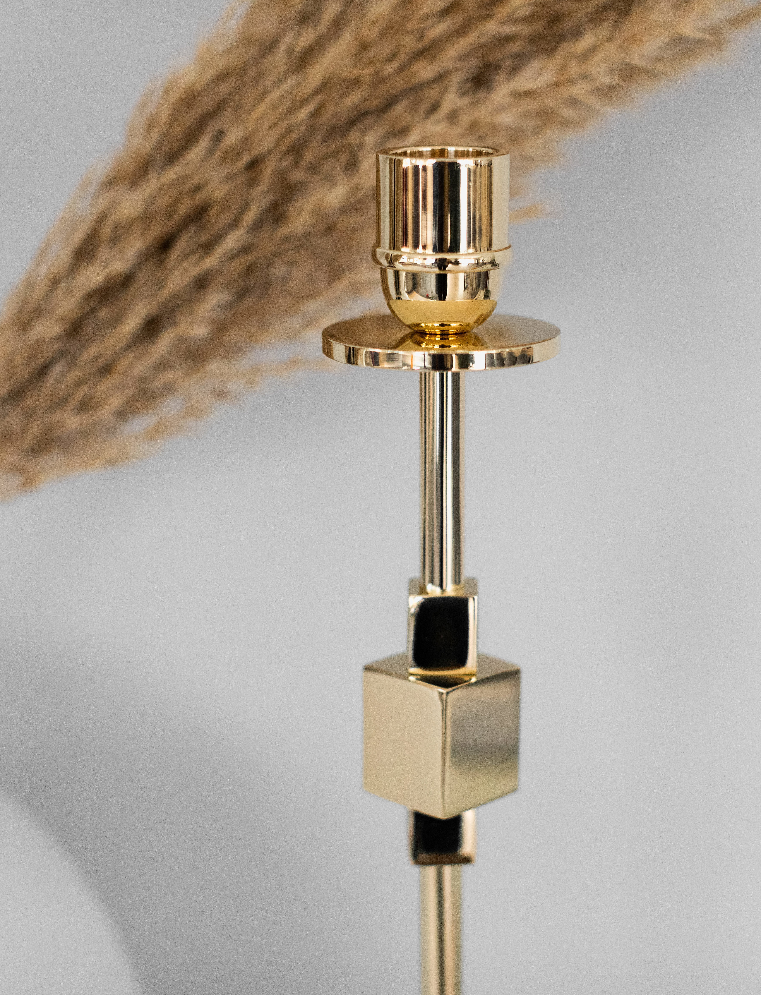 Hilke Collection - Candlestand Como - candlesticks - brass - 3
