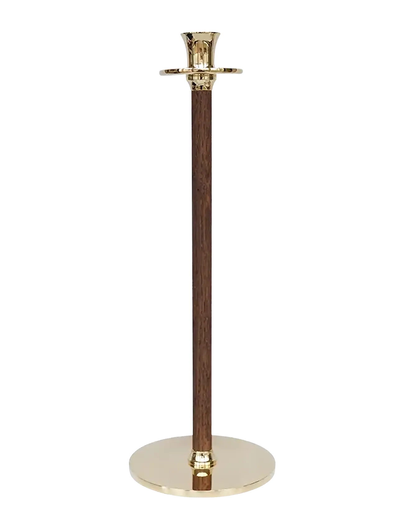 Hilke Collection Candlestand Alto Basso, M, Lysestage, Guld, Str: H35CM