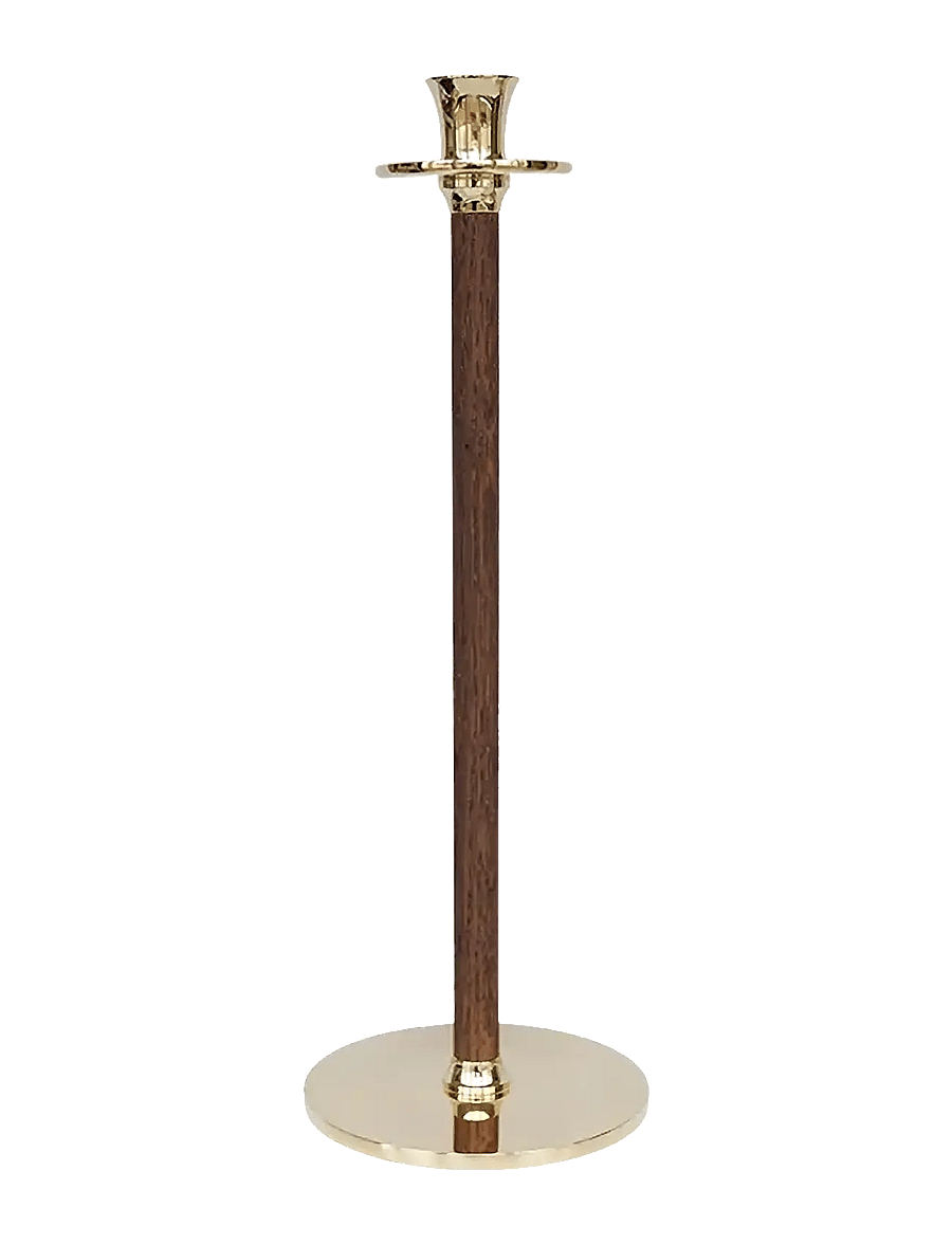 Hilke Collection - Candlestand Alto Basso, M - gold - 1