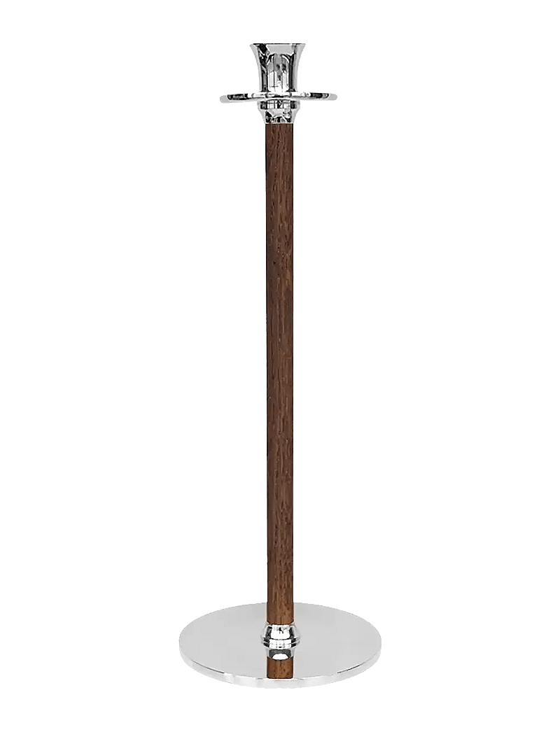 Hilke Collection - Candlestand Alto Basso, NP - kerzenständer - silver - 1