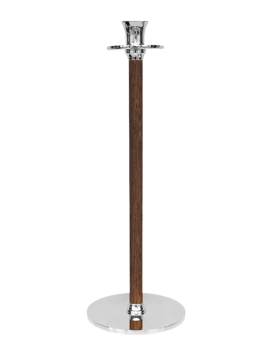 Hilke Collection - Candlestand Alto Basso, NP - kerzenständer - silver - 1