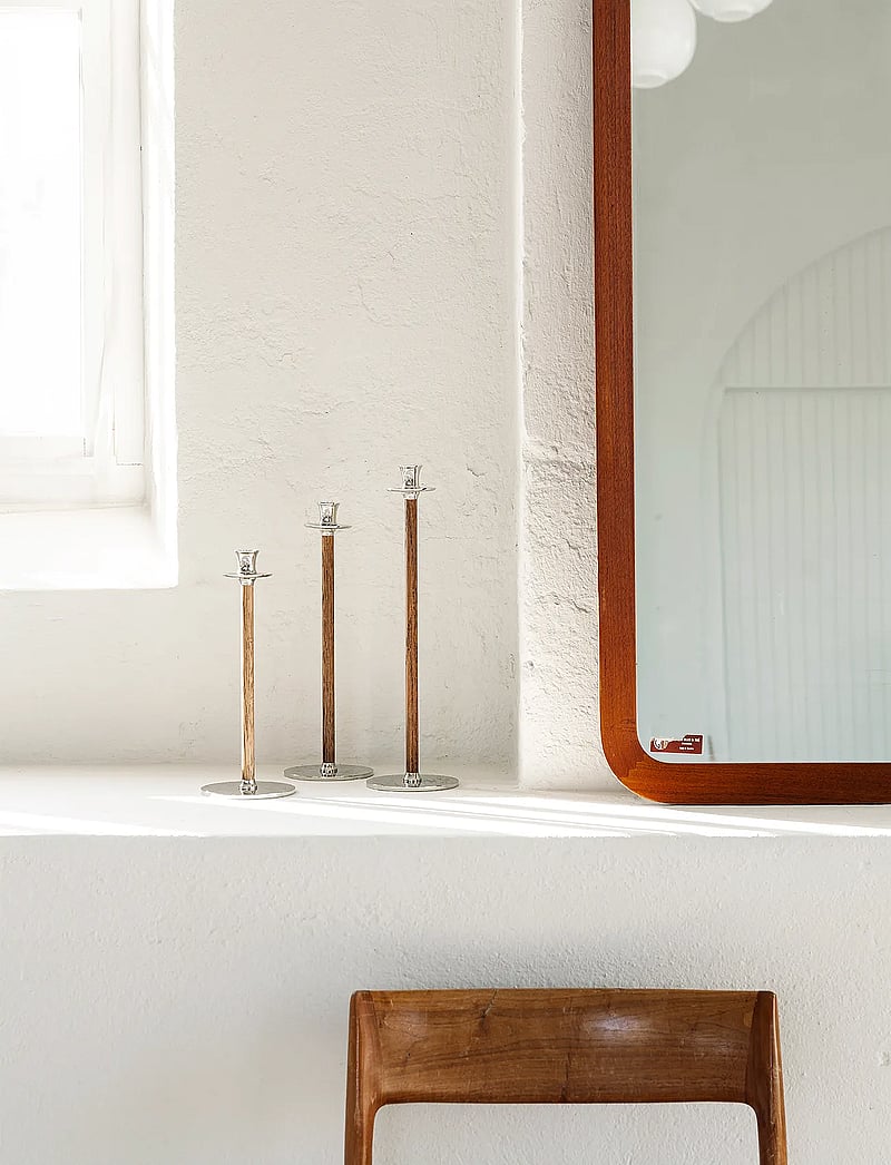 Hilke Collection - Candlestand Alto Basso, NP - kerzenständer - silver - 2