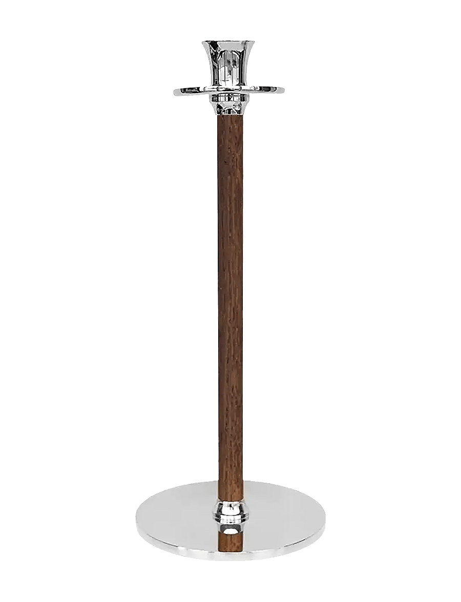 Hilke Collection - Candlestand Alto Basso, NP - küünlajalad - silver - 0
