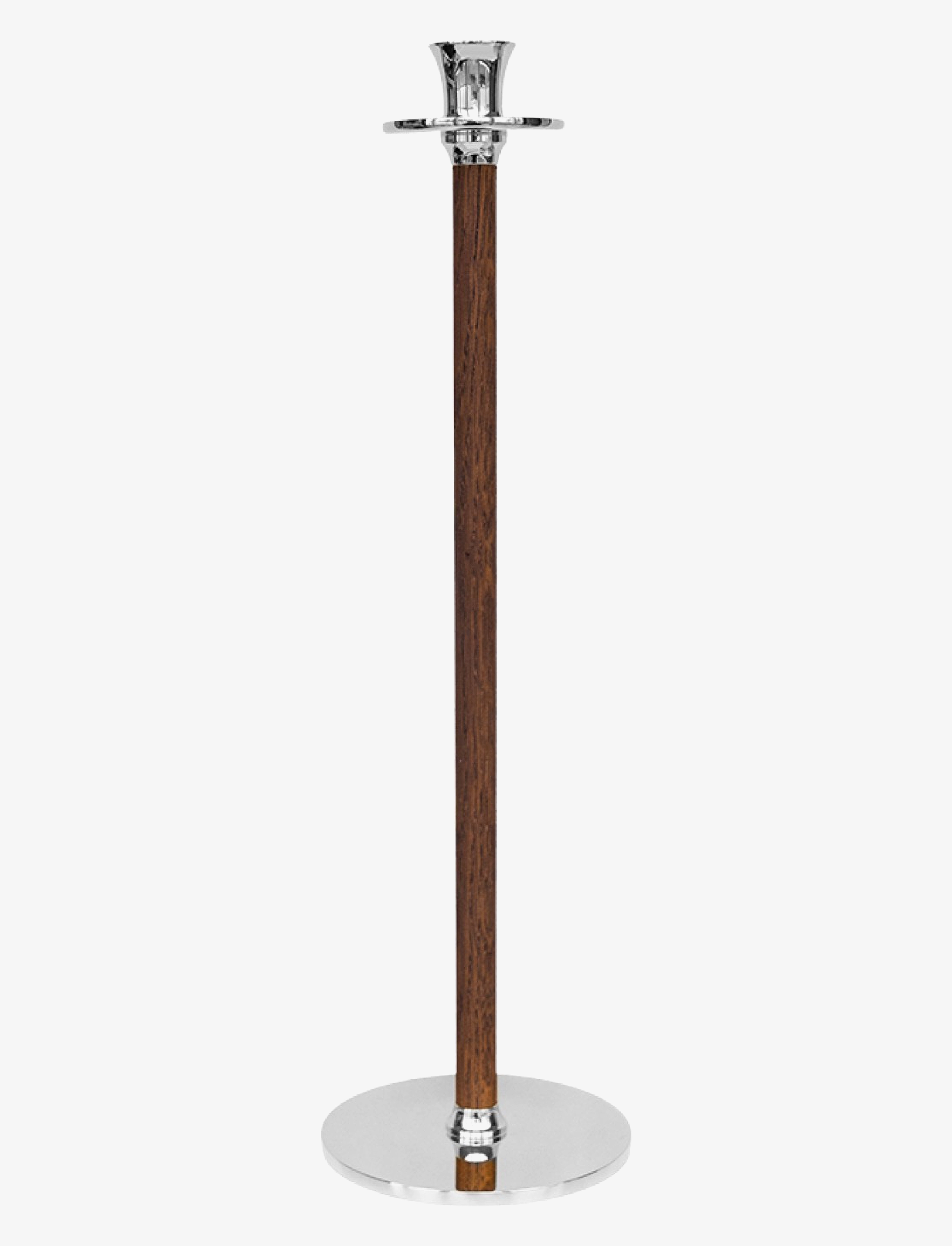 Hilke Collection Candle Stick Alto Basso, Lysestage, Brun, Str: ONE SIZE