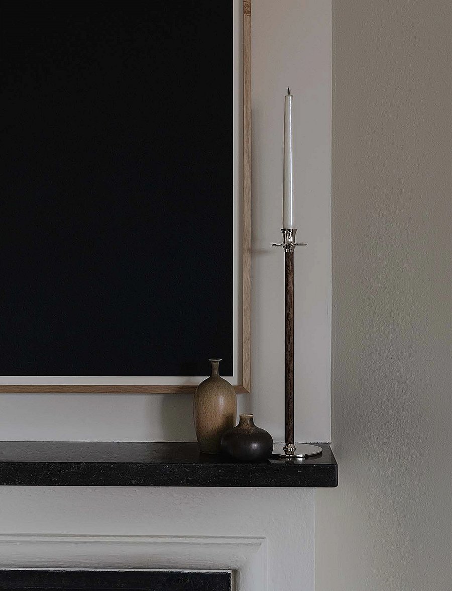 Hilke Collection - candle stick Alto Basso - küünlajalad - nickel plated brass - 4