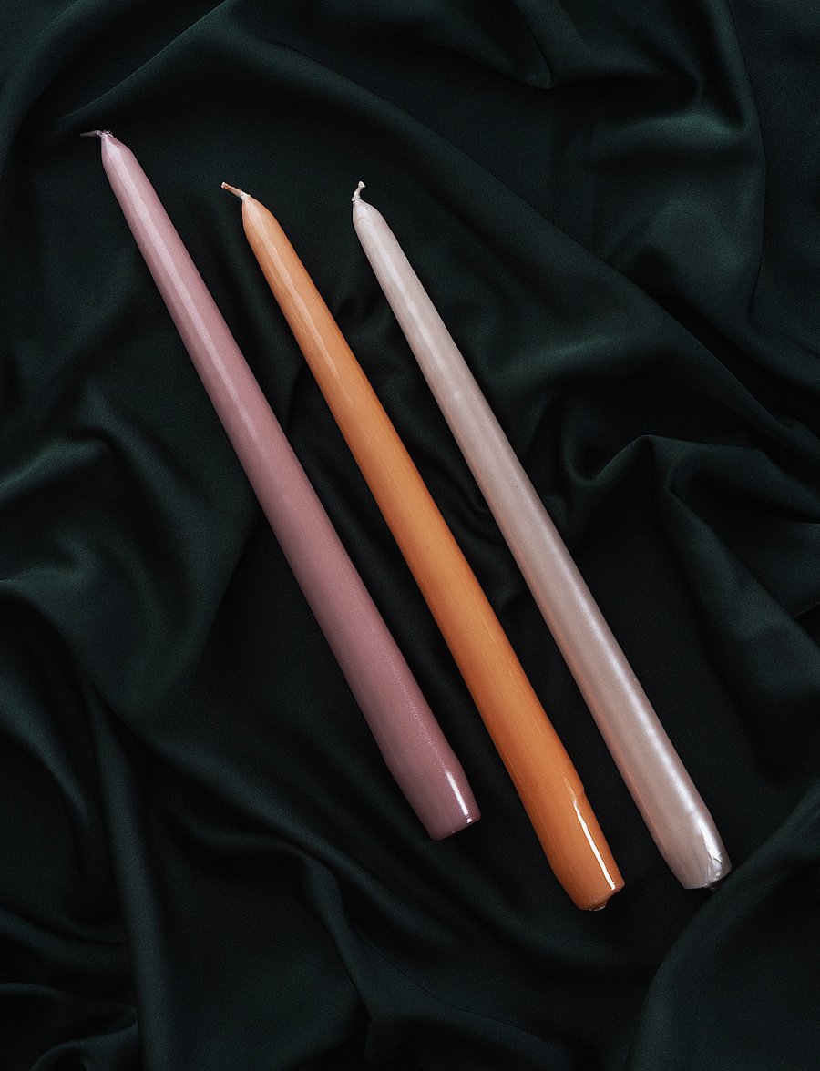 Hilke Collection - Manor Candle Apricot - tischkerzen - apricot - 2
