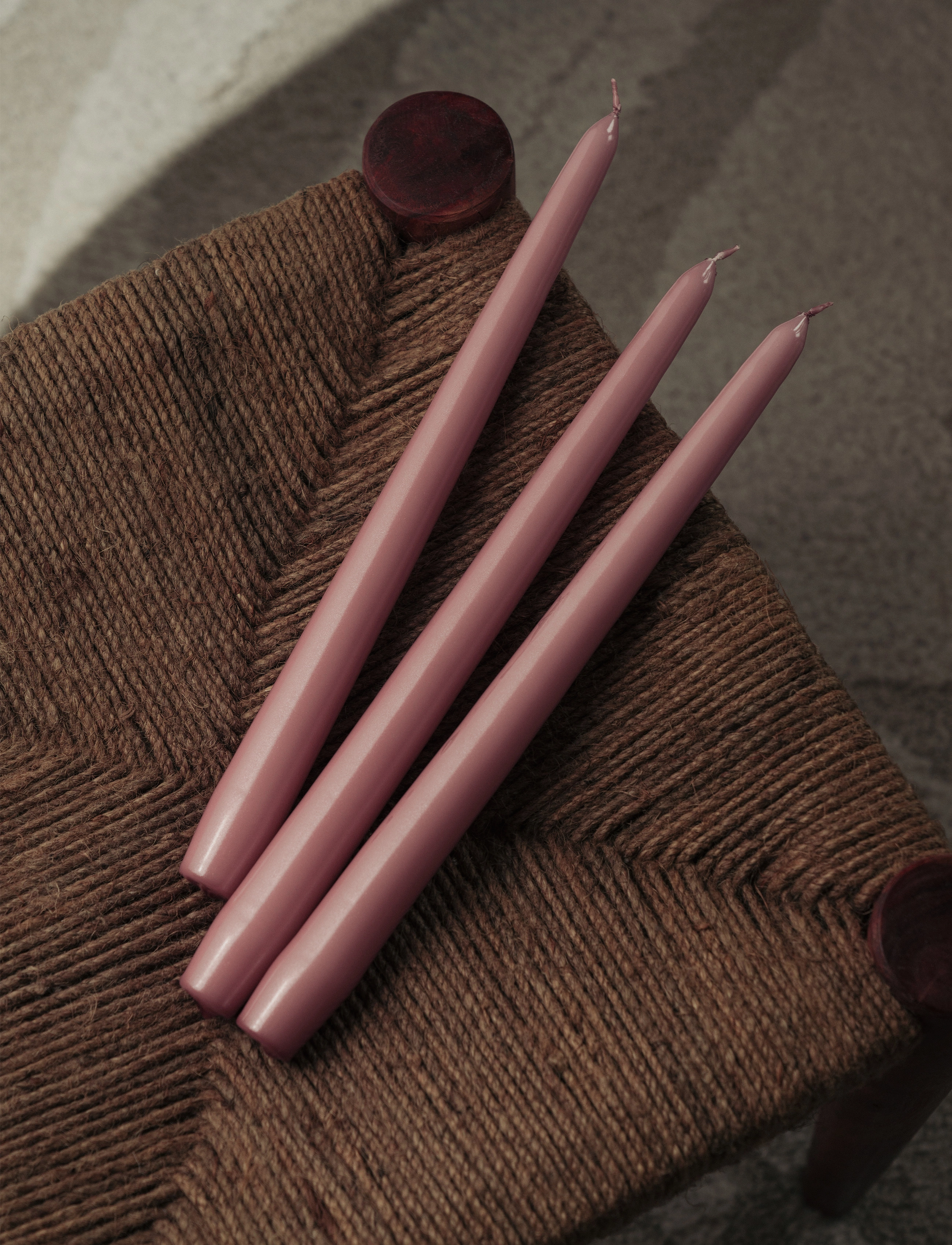 Hilke Collection - Manor Candle Rose Metallic - pikad küünlad - rose metallic - 3