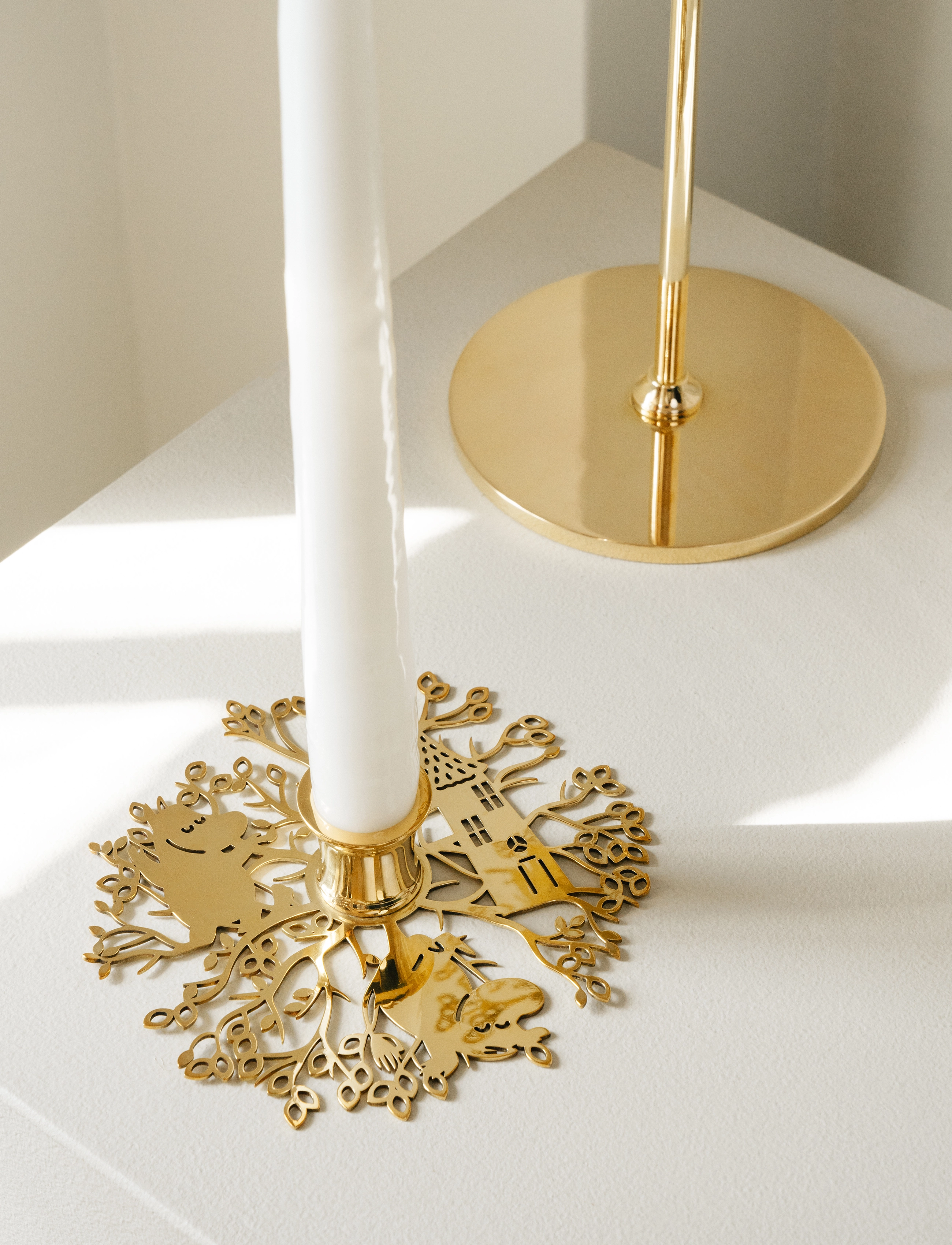 Hilke Collection - Candlestand Hilke X Moomin No.1 - gold - 2