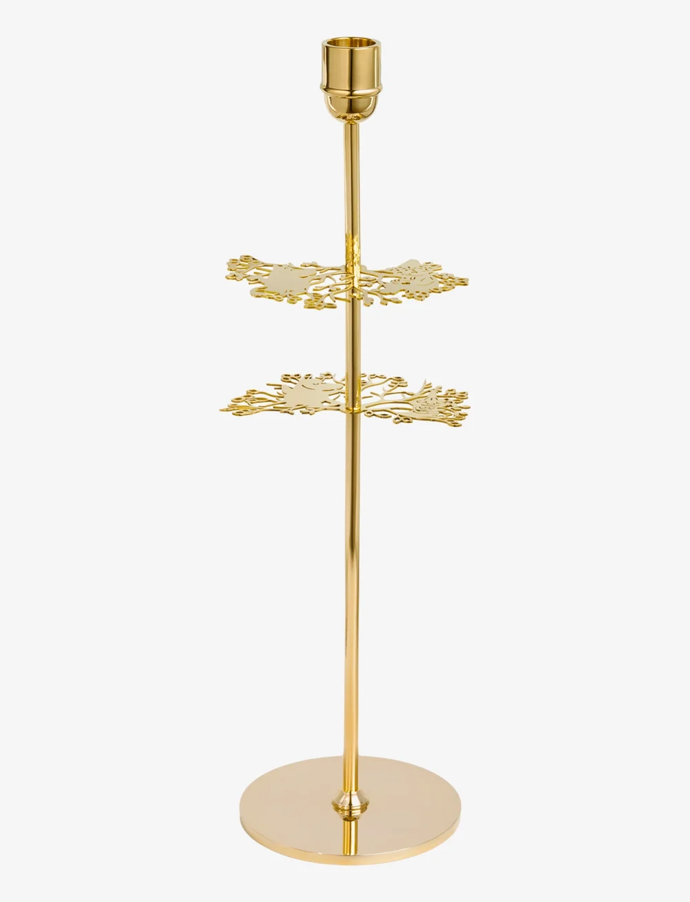 Hilke Collection - Candlestand Hilke X Moomin No.2 - yfir 15000 kr - gold - 0