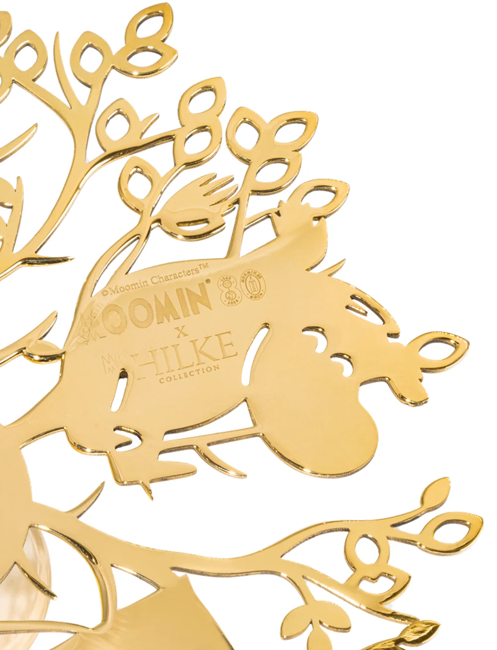 Hilke Collection - Candlestand Hilke X Moomin No.2 - yfir 15000 kr - gold - 2