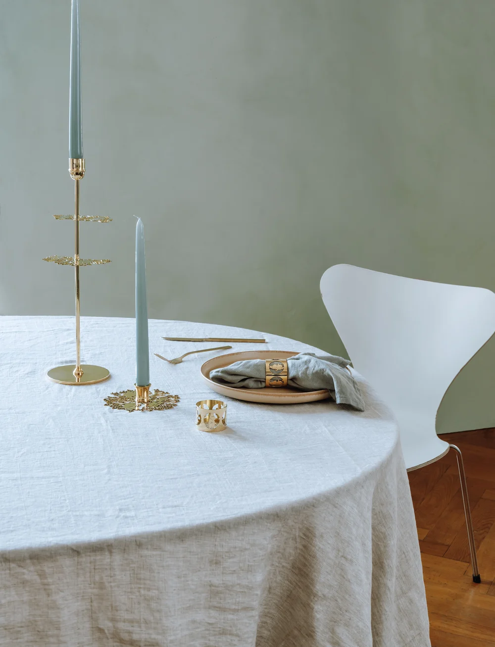 Hilke Collection - Candlestand Hilke X Moomin No.2 - yfir 15000 kr - gold - 4