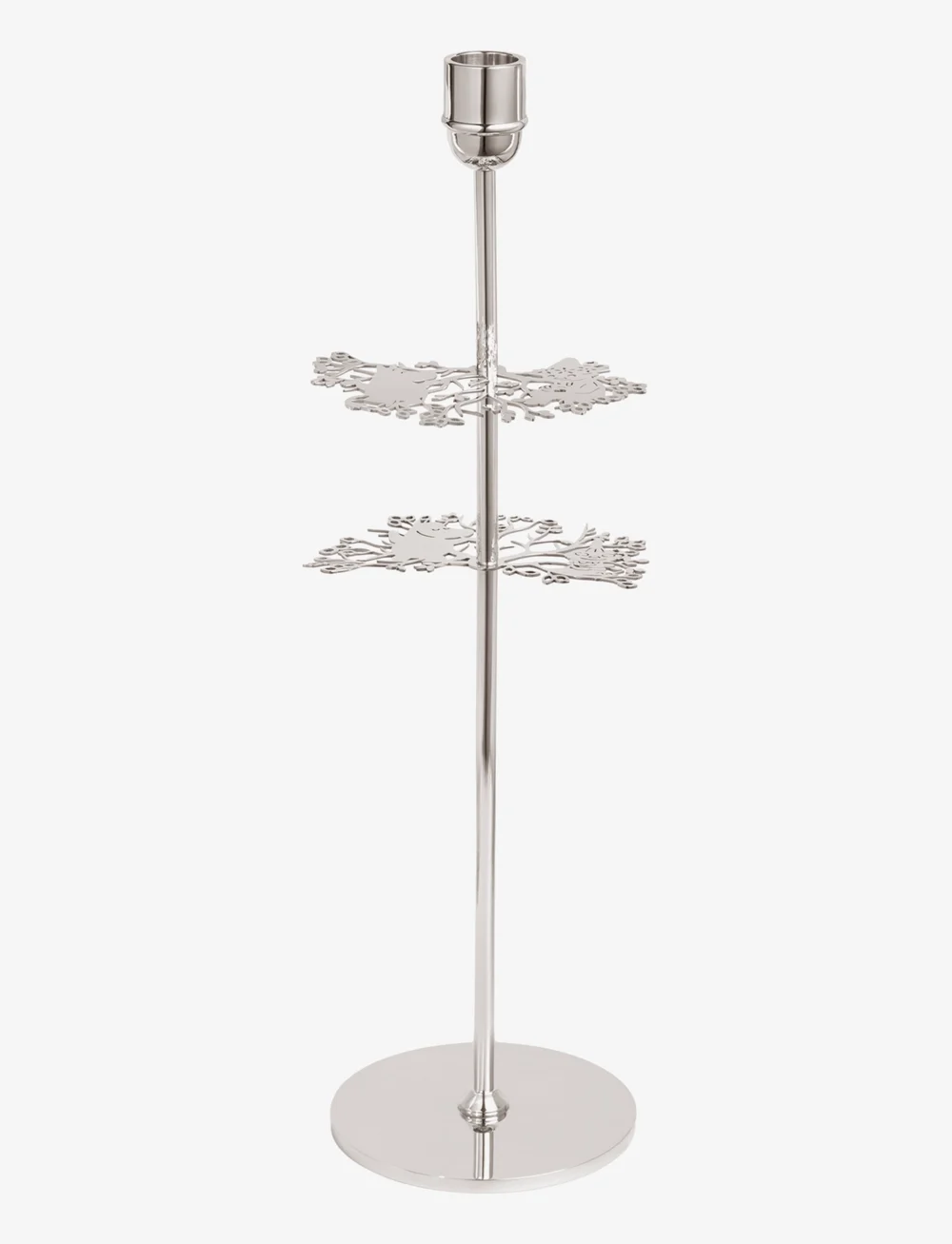 Hilke Collection - Candlestand Hilke X Moomin No.2 - kerzenständer - silver - 0