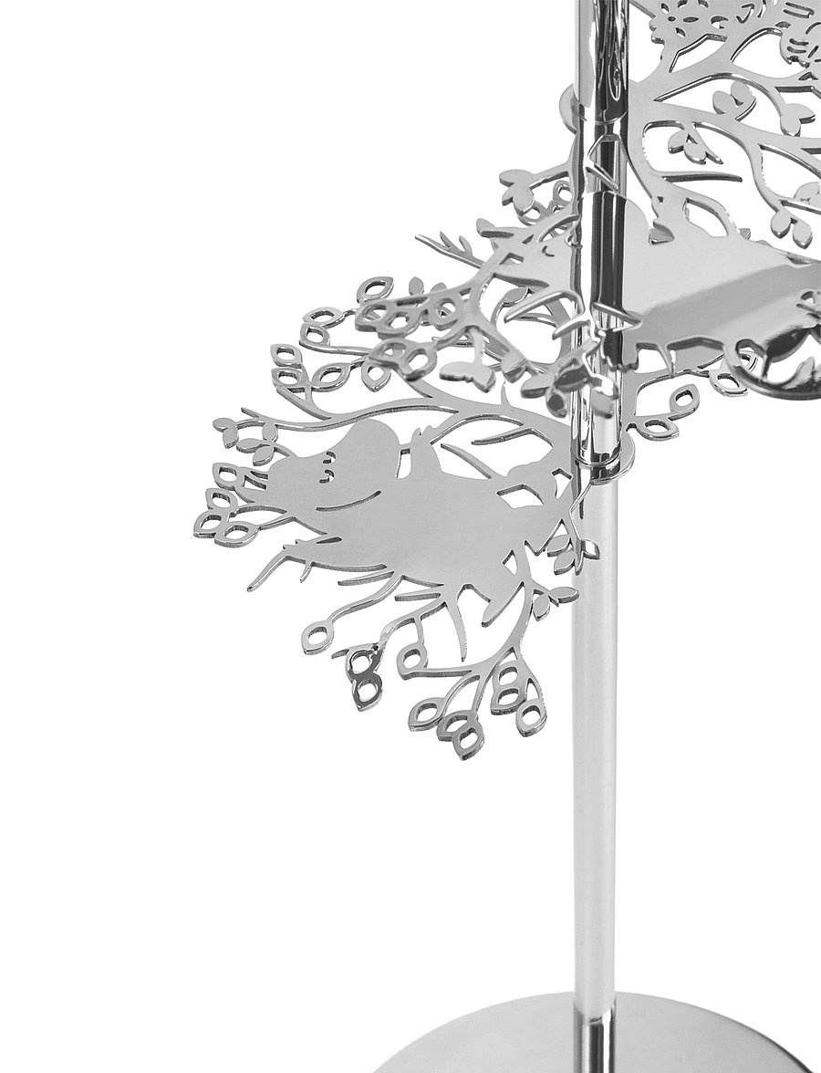 Hilke Collection - Candlestand Hilke X Moomin No.2 - küünlajalad - silver - 2