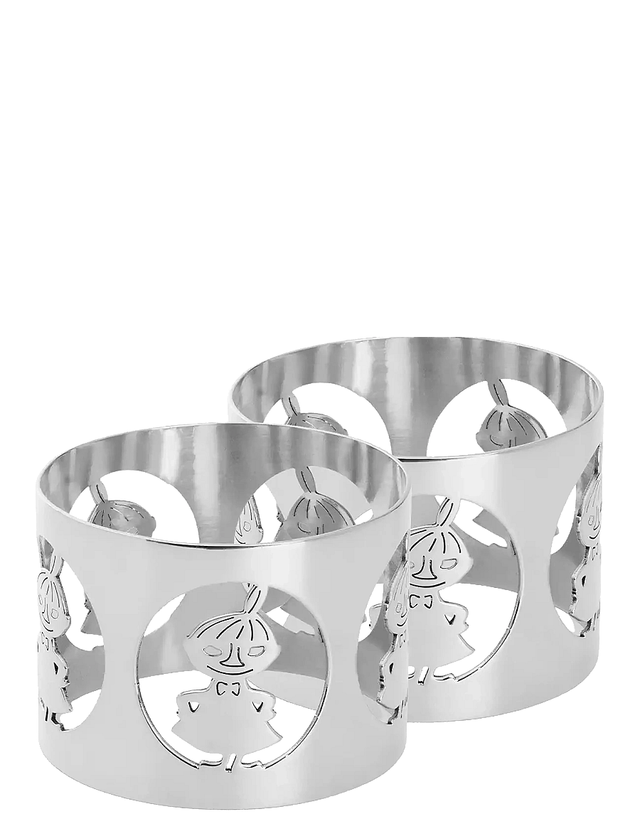 Hilke Collection - Napkinrings Hilke X Mumin, Lilla My - silver - 0