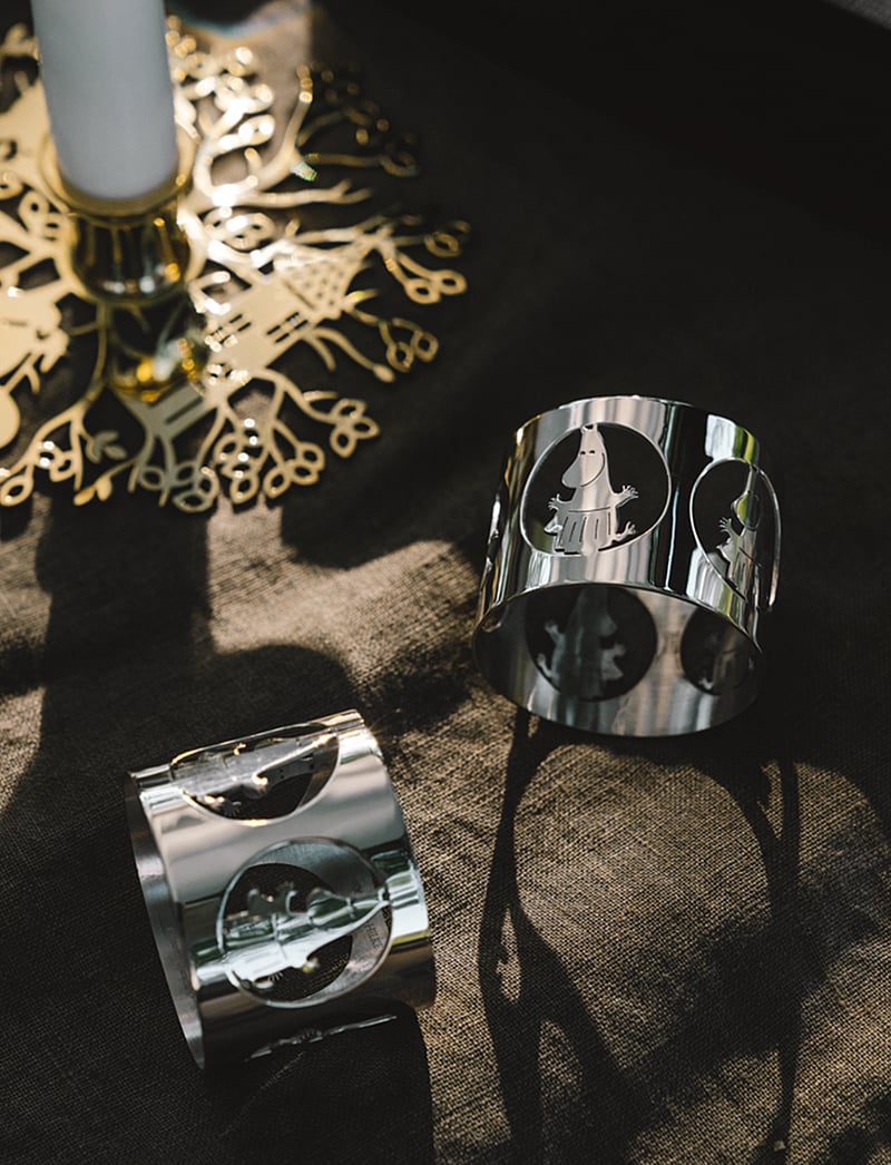 Hilke Collection - Napkinrings Hilke X Moomin, Moominmamma - nach preis einkaufen - silver - 2