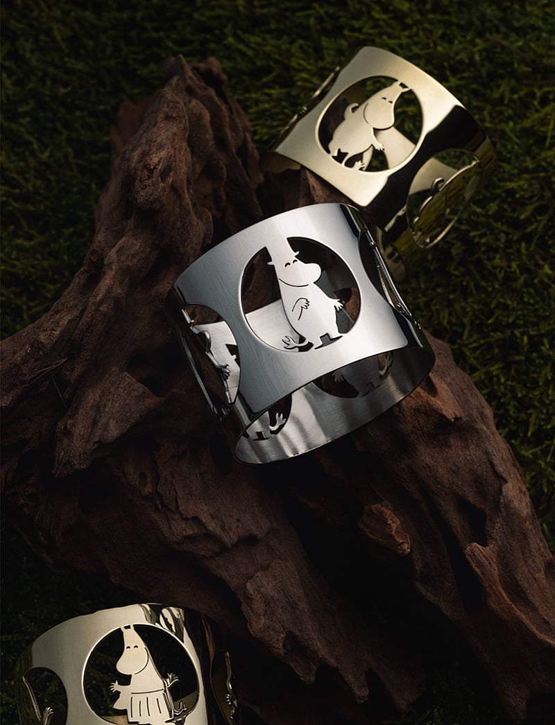 Hilke Collection - Napkinrings Hilke X Moomin, Moominpappa - nach preis einkaufen - silver - 1