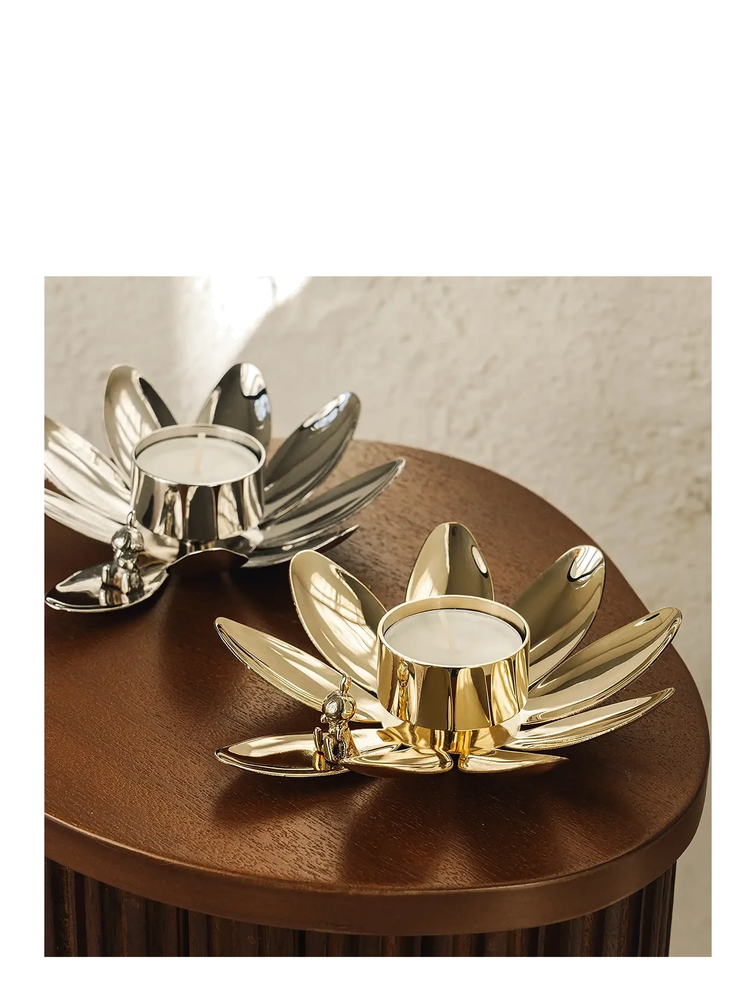 Hilke Collection - Candlestand Hilke X Moomin, Little My - gold - 1
