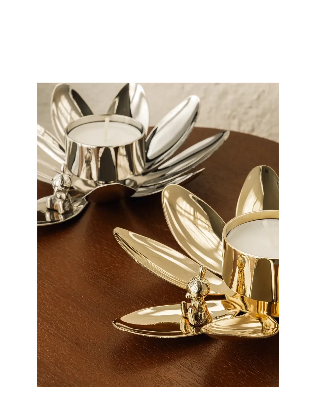 Hilke Collection - Candlestand Hilke X Moomin, Little My - gold - 2