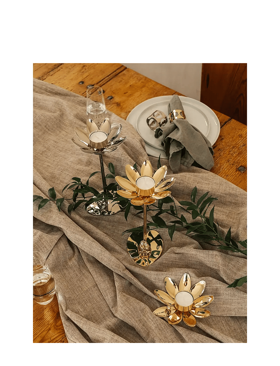 Hilke Collection - Candlestand Hilke X Moomin, Little My - gold - 3