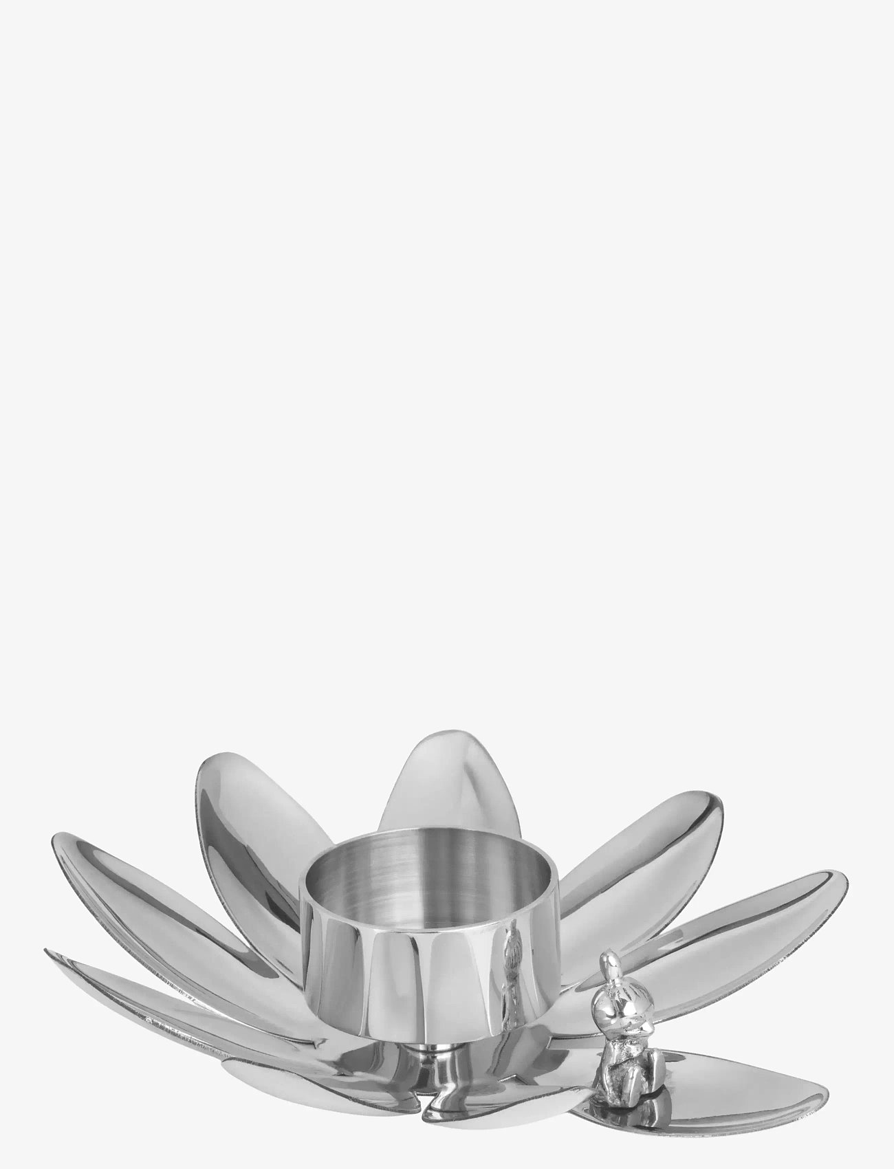 Hilke Collection - Candlestand Hilke X Moomin, Little My - värmeljus - silver - 0