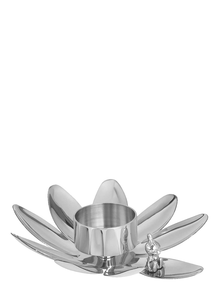 Hilke Collection - Candlestand Hilke X Moomin, Little My - teeküünlad - silver - 1