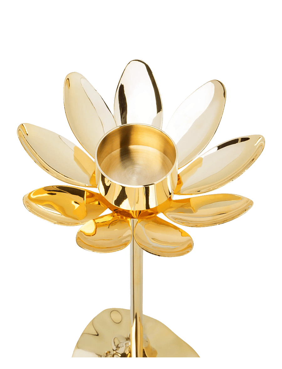 Hilke Collection - Candlestand Hilke X Moomin & Snorkmaiden - gold - 2